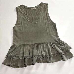 Altar’d State Size Small Ruffle Tank Top